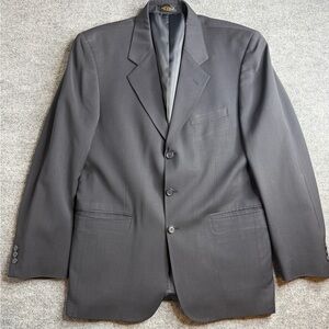 Today’s Man Gray Men’s Blazer 100% Pure Wool Size 40R